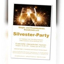 Silvesterveranstaltung: Silvesterparty 2025 in Osnabrück – für Singles, Paare & Gruppen im Clubhaus Burg Gretesch