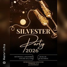 Flyer der Silvesterveranstaltung: Welcome 2026 Industriemuseum Henrichshütte 2025/2026
