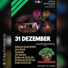 Silvesterveranstaltung: Silvesterparty 2025 in Dortmund – Feiern in der Alten Schmiede mit DJ, Cocktails & Tombola