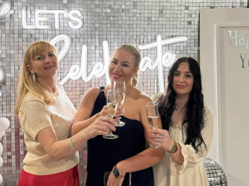 Flyer der Silvesterveranstaltung: Silvester 2025 an der polnischen Ostsee – Gala, Wellness & Ostseeluft im Interferie Medical Spa