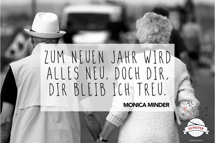 Zum Neuen Jahr wird alles Neu, doch Dir, Dir bleib ich Treu!