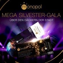 Silvesterveranstaltung: Mega Silvester-Gala 2025 im Monopol Hameln mit exklusivem Galabuffet und Party