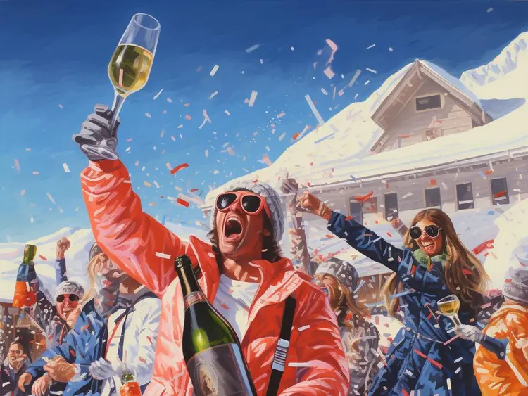 Silvesterveranstaltung: Champagnerhütte Ischgl