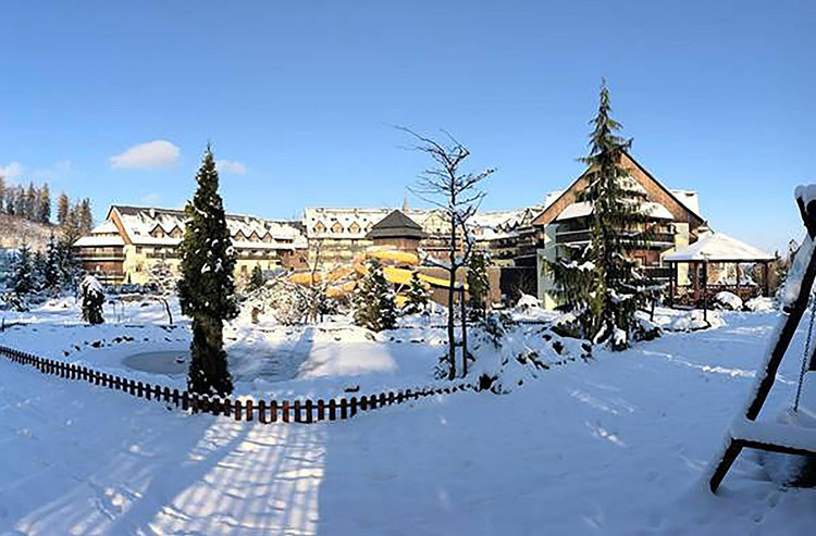 Flyer der Silvesterveranstaltung: Silvesterreise ins Riesengebirge: Hotel Sandra Spa Karpacz