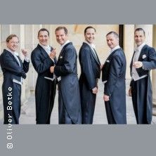 Flyer der Silvesterveranstaltung: Silvesterkonzert 2025 in Berlin: Die Berlin Comedian Harmonists live im Ernst-Reuter-Saal